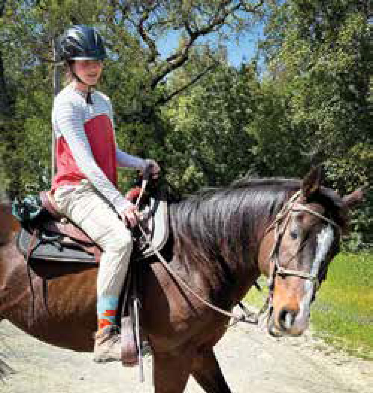 Ashley Byington has been riding horses at Bear Creek Stables for 25 years